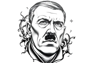 adolf hitler tattoo idea