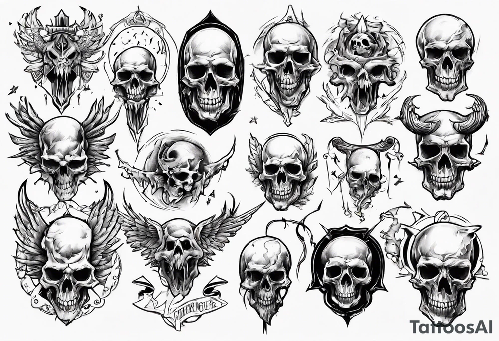 Bringer of death tattoo idea