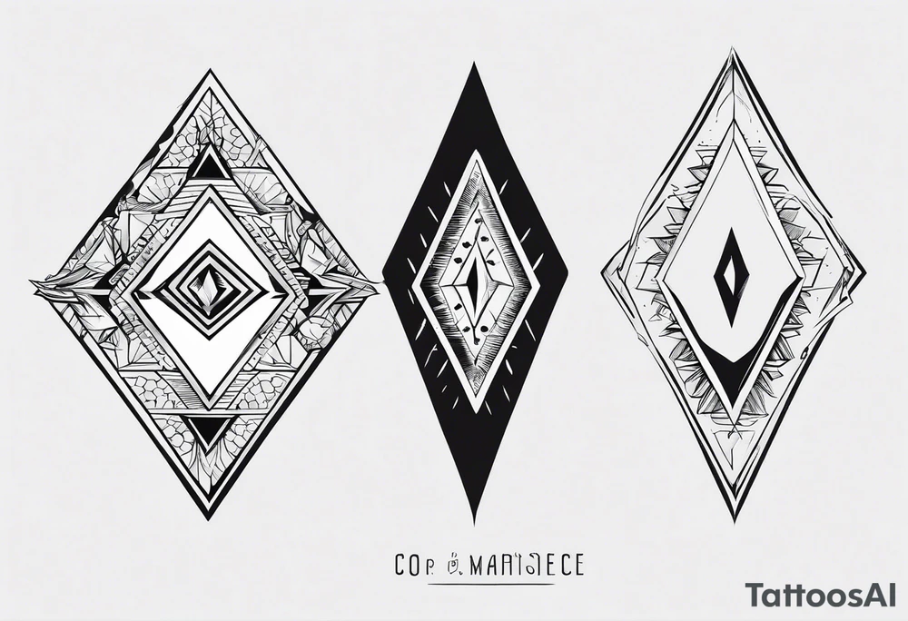 minimalist arrow with diamond shaped arrowhead tattoo idea minimalist arrow with diamond shaped arrowhead tattoo idea