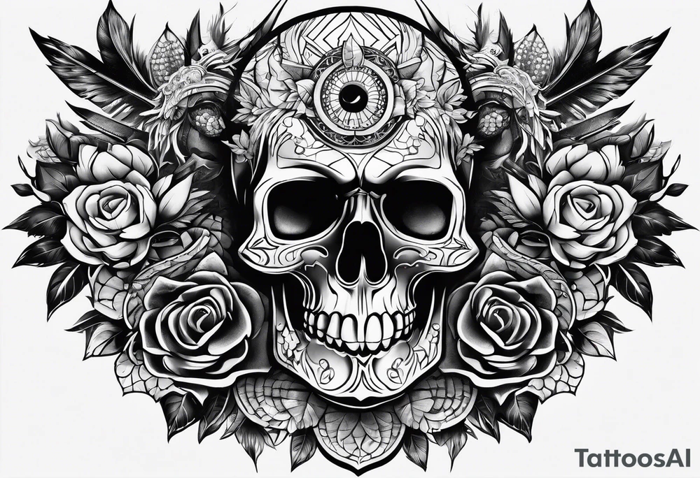 punk rock tattoo idea