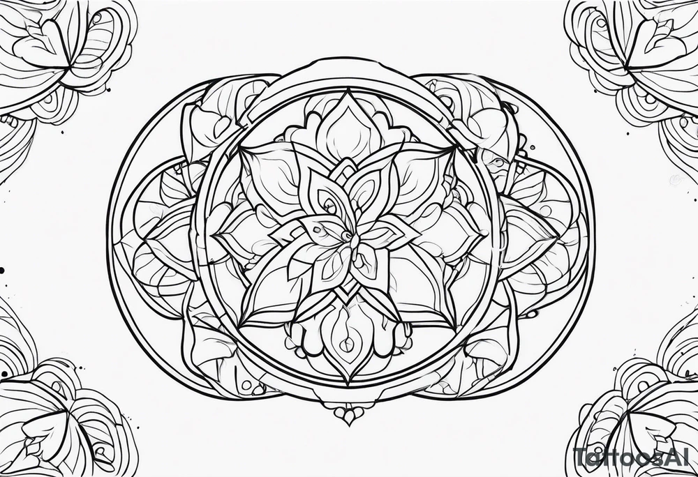 J R joined together tattoo idea