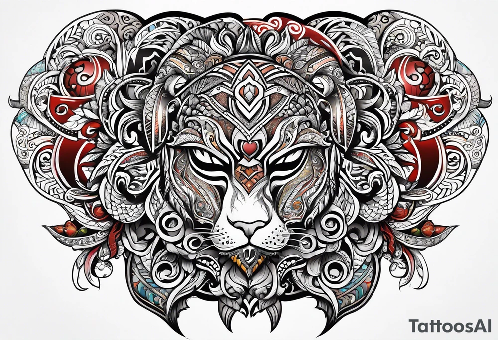 Maori para continuar otro maori tattoo idea