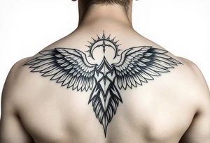 Angel alas tattoo idea