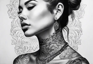 never change neck tattoo tattoo idea