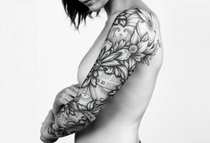 Newspaper style tattoo idea