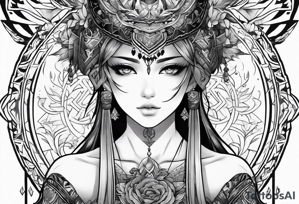 Anime tattoo idea
