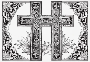 cross tattoo idea