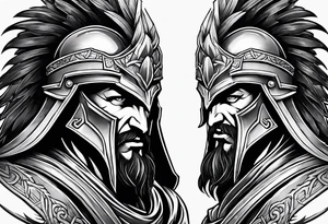 spartan tattoo idea