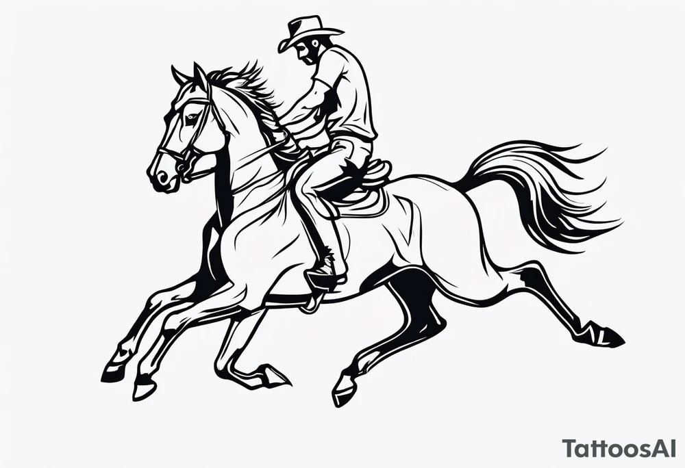 horseman tattoo idea