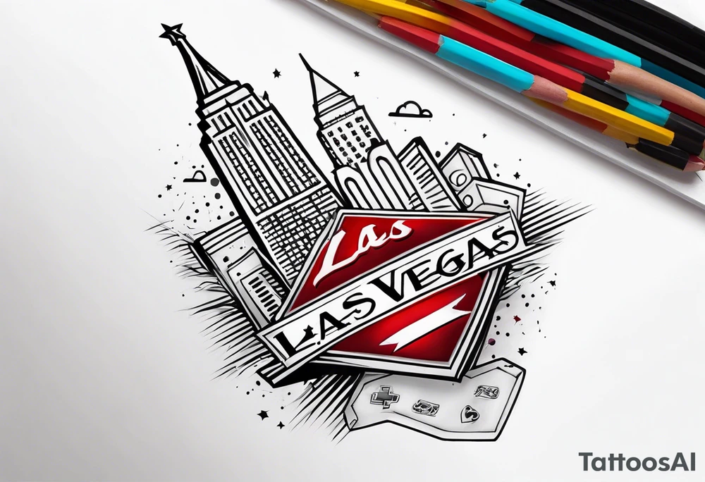 Las vegas tattoo idea