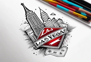 Las vegas tattoo idea