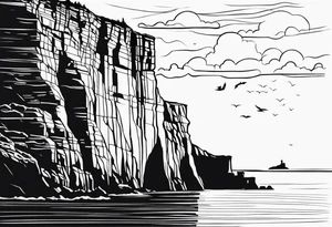 Cliffs of Moher tattoo idea