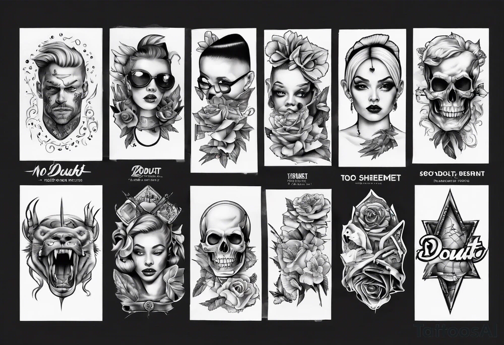 no doubt tattoo idea