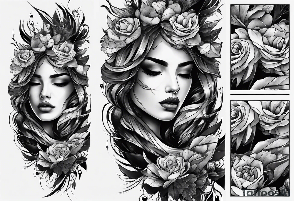 extreme joint pain breaking through skin on arm sorrow sad tattoo idea