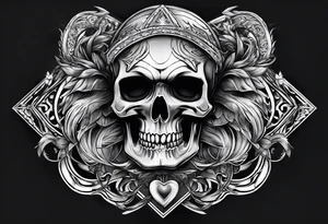 Thrash metal tattoo idea