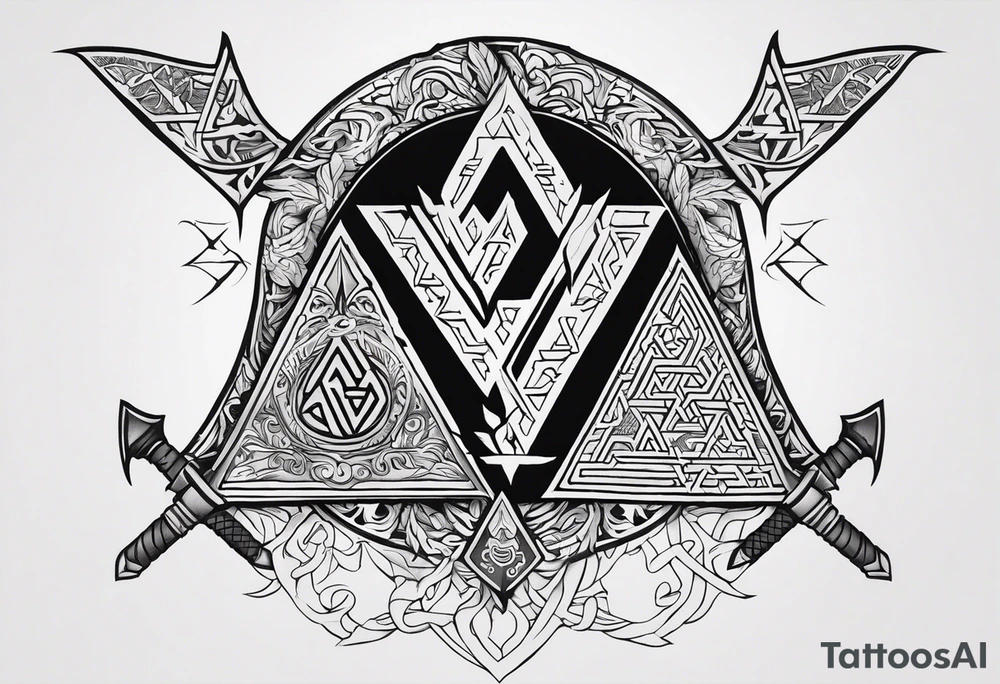 Valhalla sword
dragon axe Valknut helm of awe tattoo idea Valhalla sword
dragon axe Valknut helm of awe tattoo idea