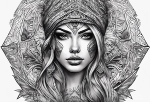 Burning Man tattoo idea