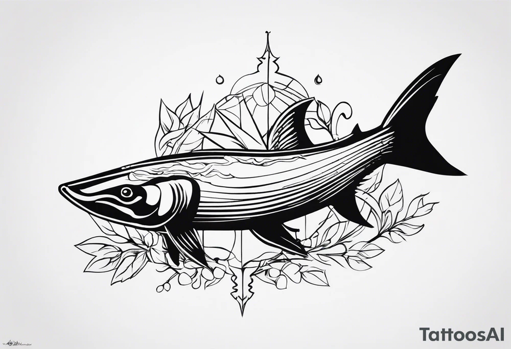 Силуэт черной кошки с крыльями бабочки tattoo idea
