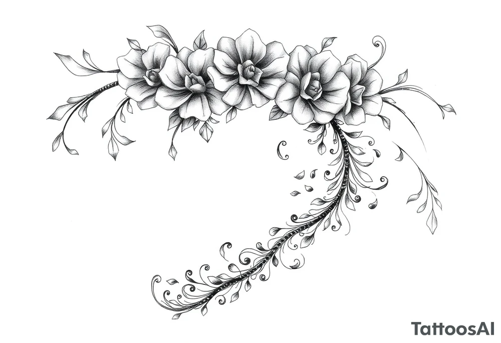 stepping into a stronger, wiser version of yourself after a difficult chapter. tattoo idea