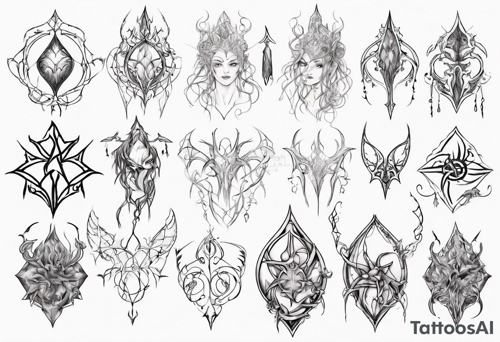 Elvish tattoo idea