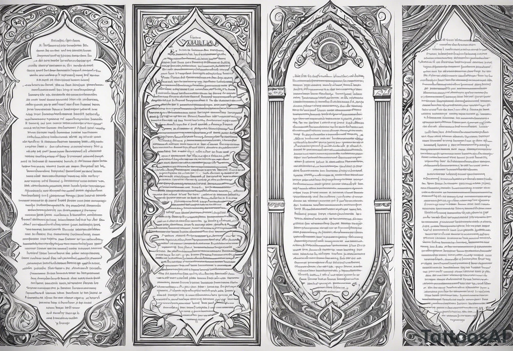 VALHALLA prayer poem tattoo idea