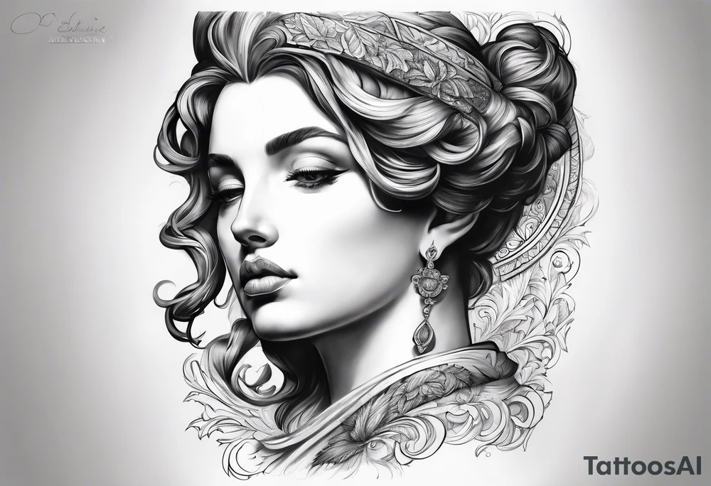 esculture of Bernini tattoo idea