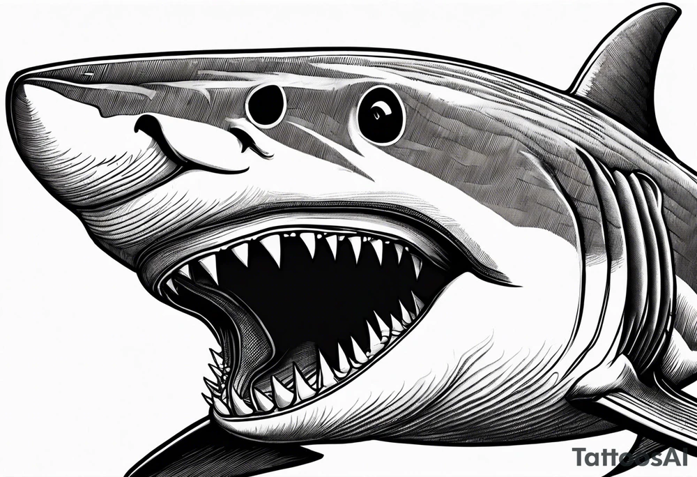 Shark tattoo idea