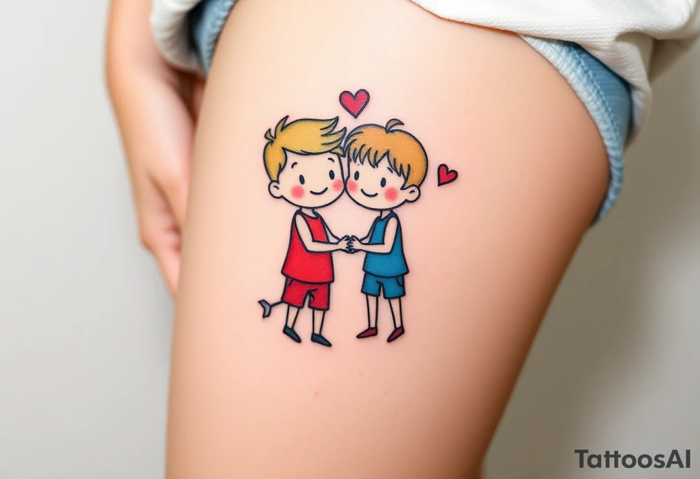 Boys love tattoo tattoo idea