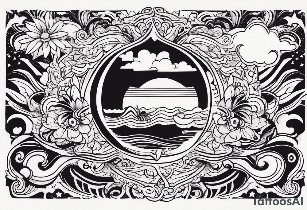 Pura vida tattoo idea