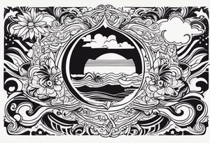 Pura vida tattoo idea