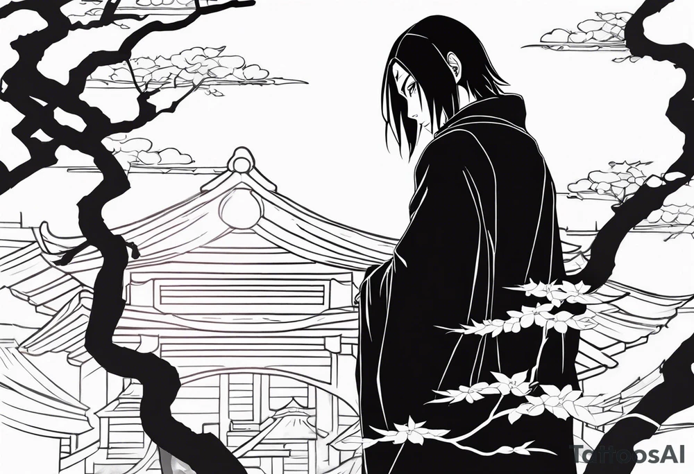 Itachi uchiha tattoo idea