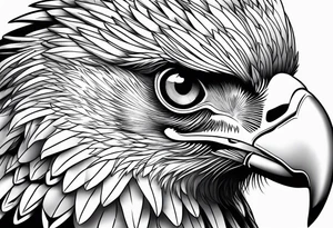 Philippine eagle tattoo idea