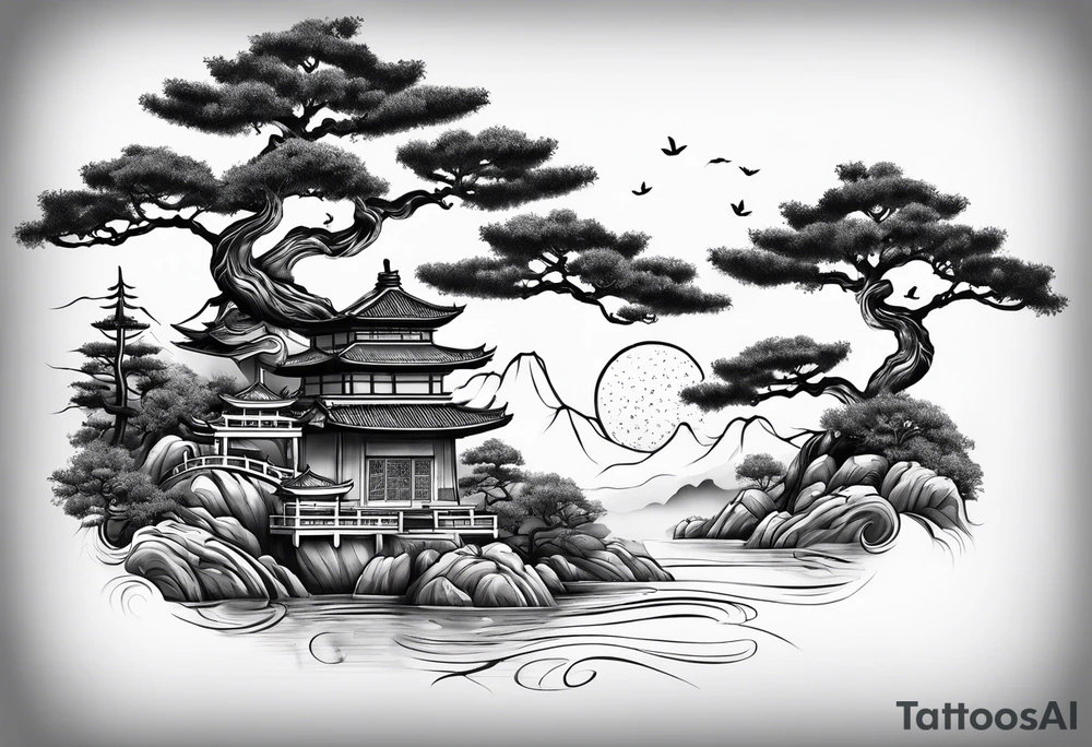 bonsai tattoo idea