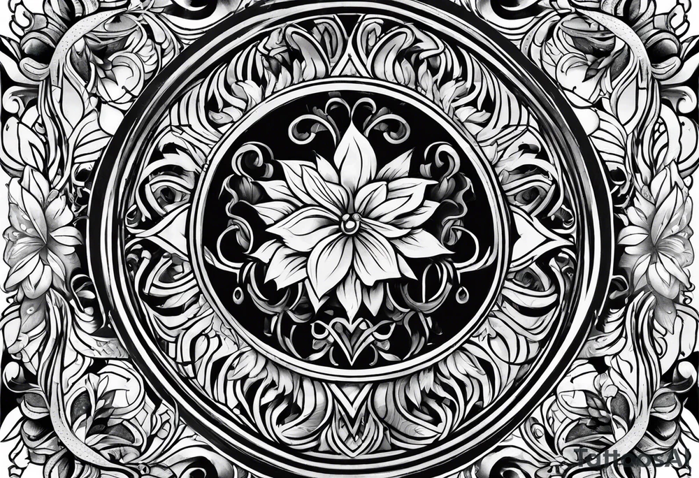 corazón tattoo idea