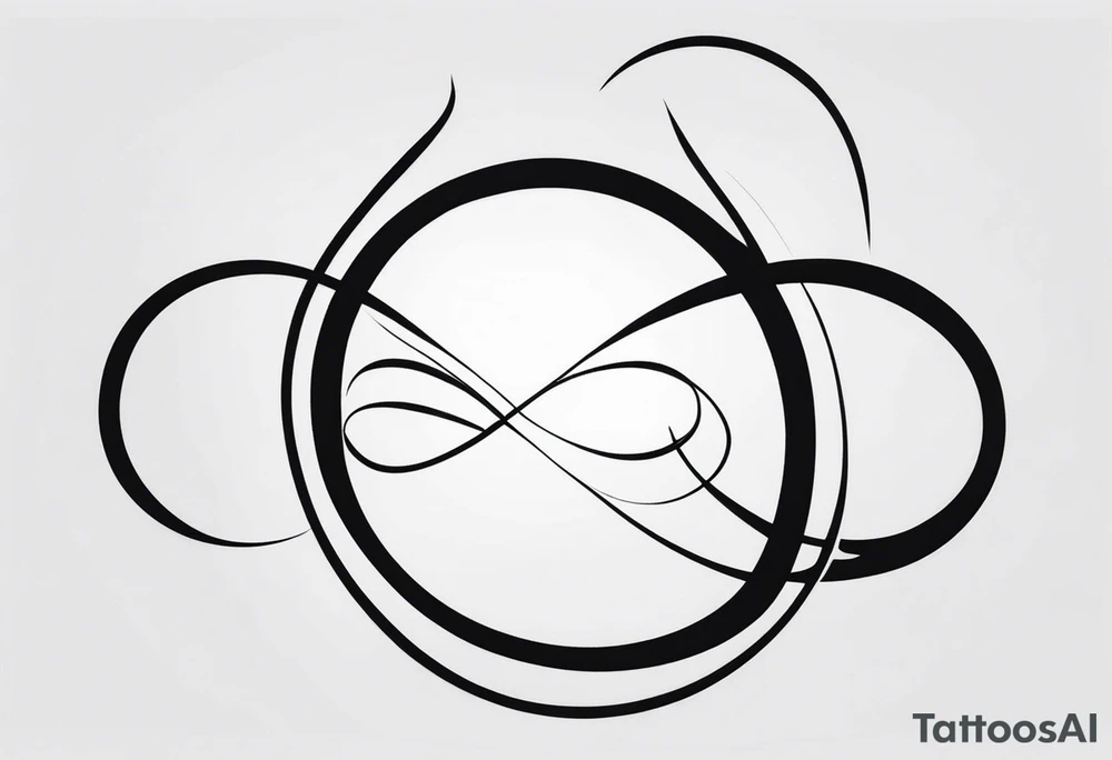 “Even If” and infinity symbol tattoo idea