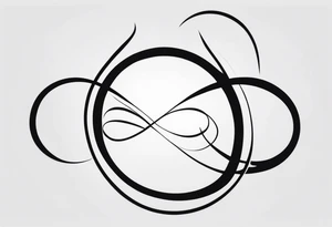 “Even If” and infinity symbol tattoo idea