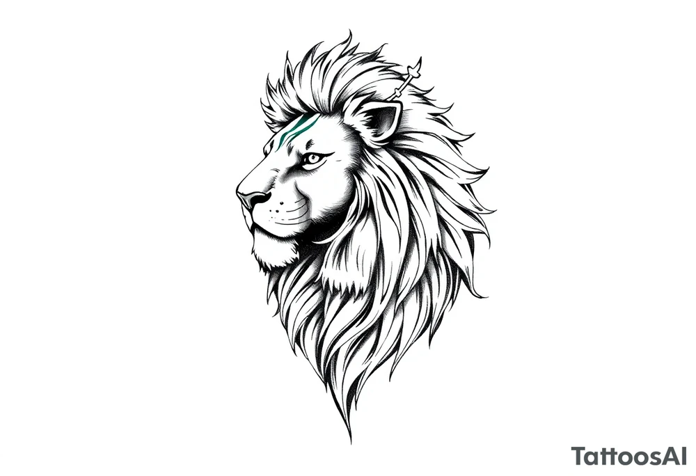 Lion of Judah tattoo idea