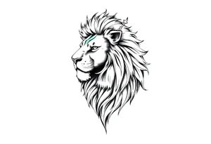 Lion of Judah tattoo idea