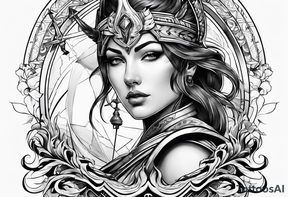 Sagittarius tattoo idea
