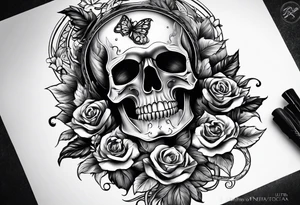 death tattoo idea