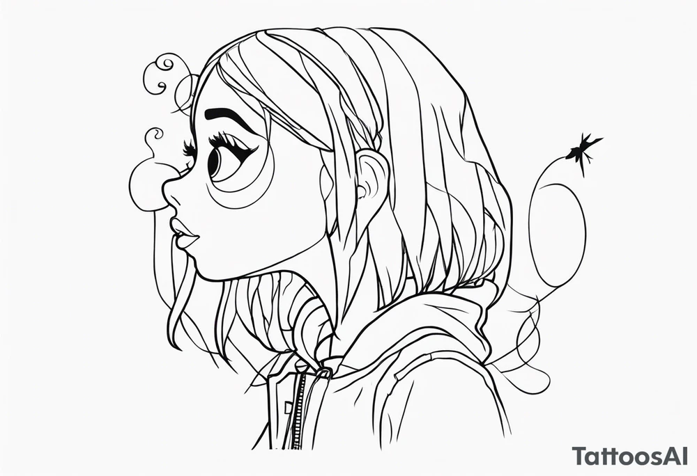 Coraline tattoo idea