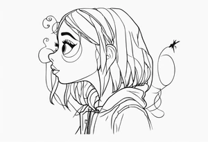 Coraline tattoo idea