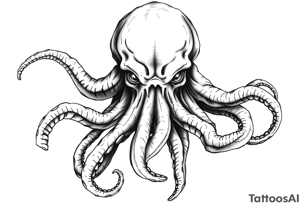 Cthulu tattoo idea