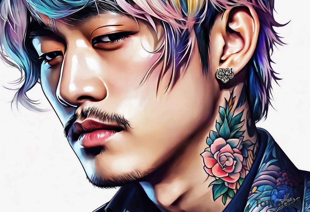 Kim Taehyung tattoo idea