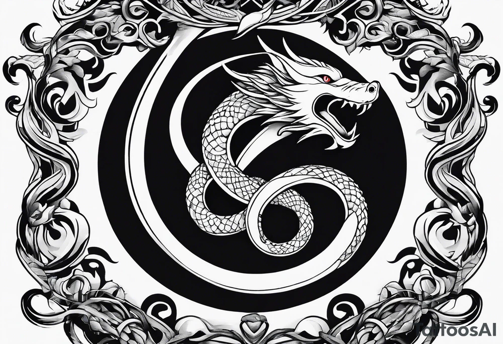 ouroboros tattoo idea