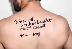 was mich nicht umbringt macht mich stärker back tatto tattoo idea