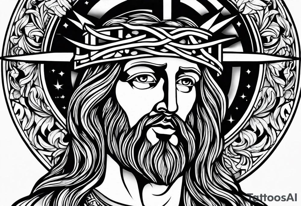 Jesus tattoo idea