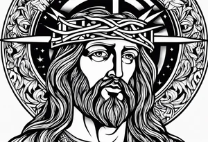 Jesus tattoo idea