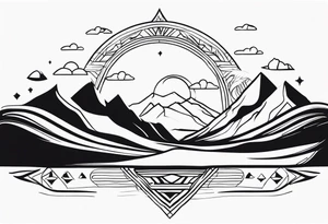 Sahara tattoo idea