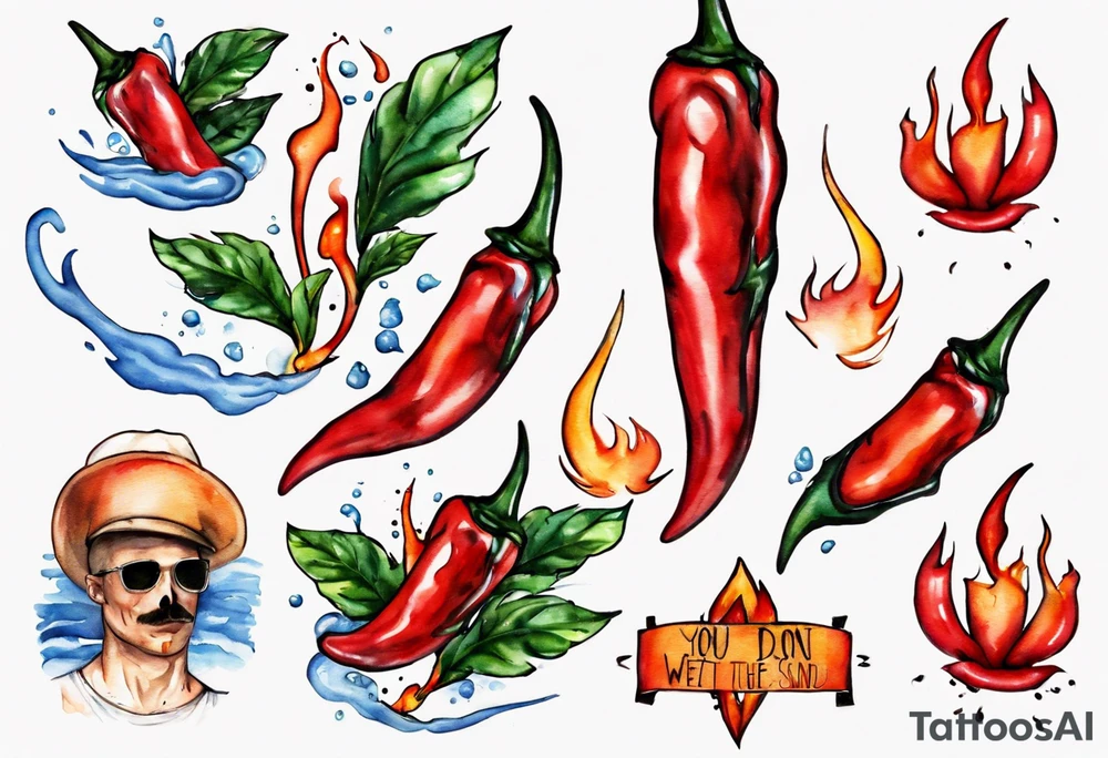 You don't form in the WET SAND, I do tattoo idea